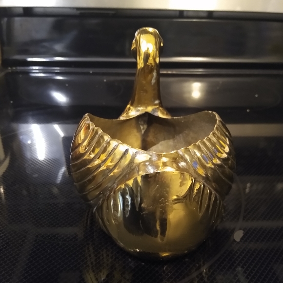 Solid brass swan - Picture 4 of 5